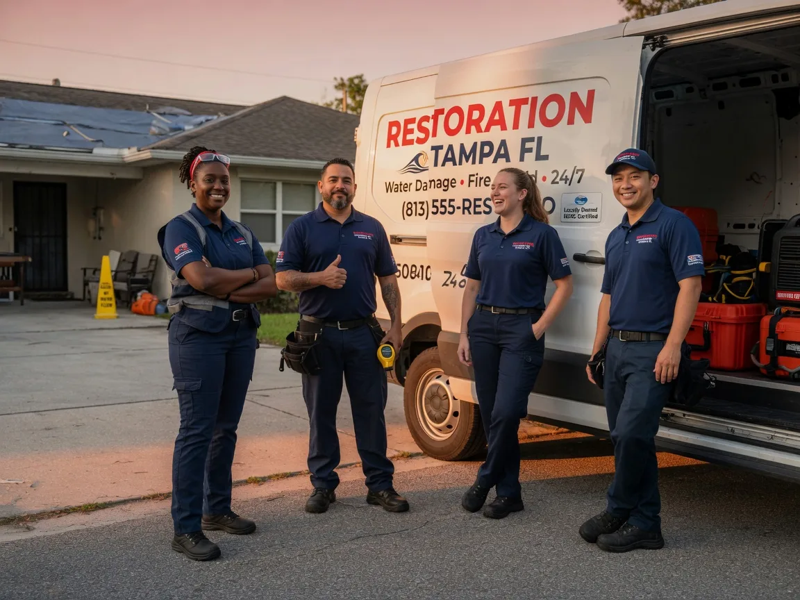 Water Damage Restoration company in New Munich, MN
